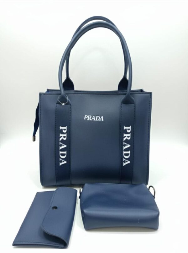 Blue Parada 3 Piece Set Bag