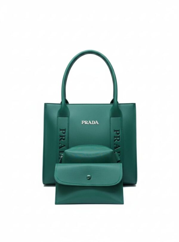Green Parada 3 Piece Set Bag